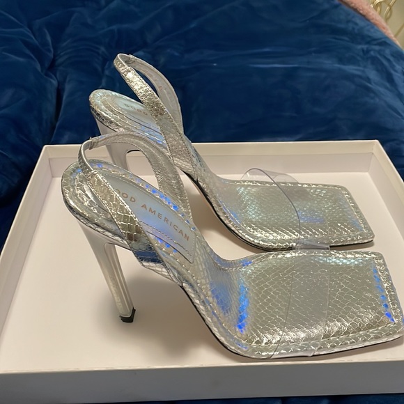 Good American Sling back Sandals - Picture 3 of 7